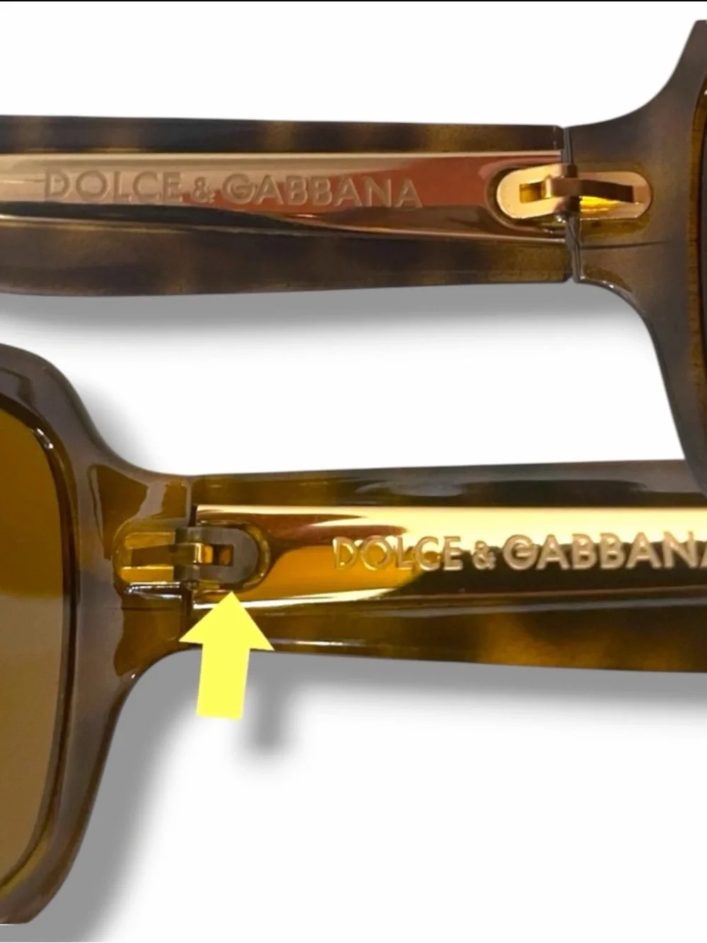 Dolce & Gabbana DG 6031 Vintage Tortoiseshell Wraparound Mask Sunglasses Set Y2K